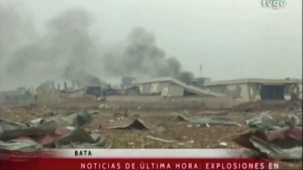 Mohutné exploze v Rovníkové Guineji, desítky mrtvých